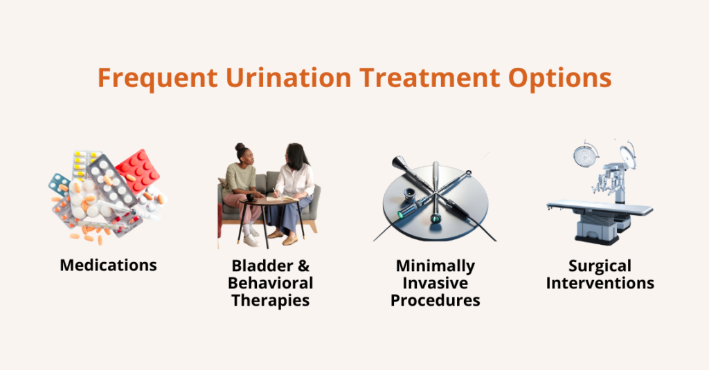 frequent urination treatment options