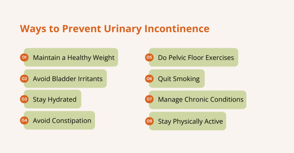 how to prevent urinary incontinence