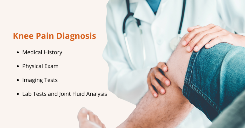 how to diagnose a knee pain