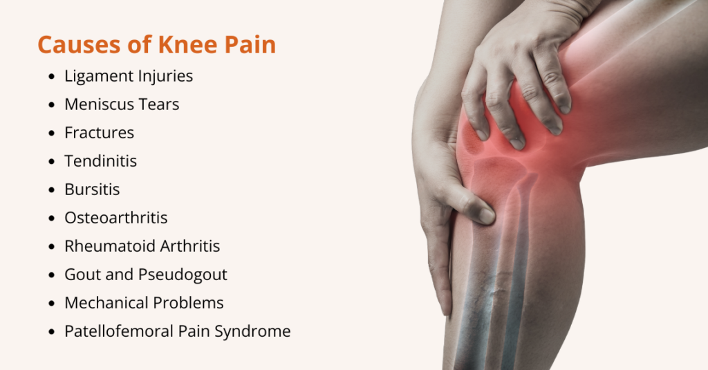 what are the causes of a knee pain